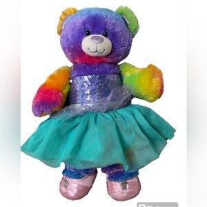 Build-A-Bear Rainbow Bear